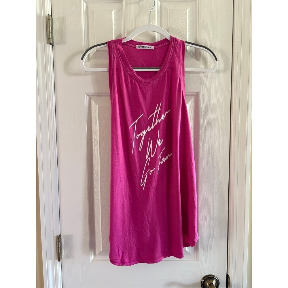 Peloton Together We Go Far Tank Top Small